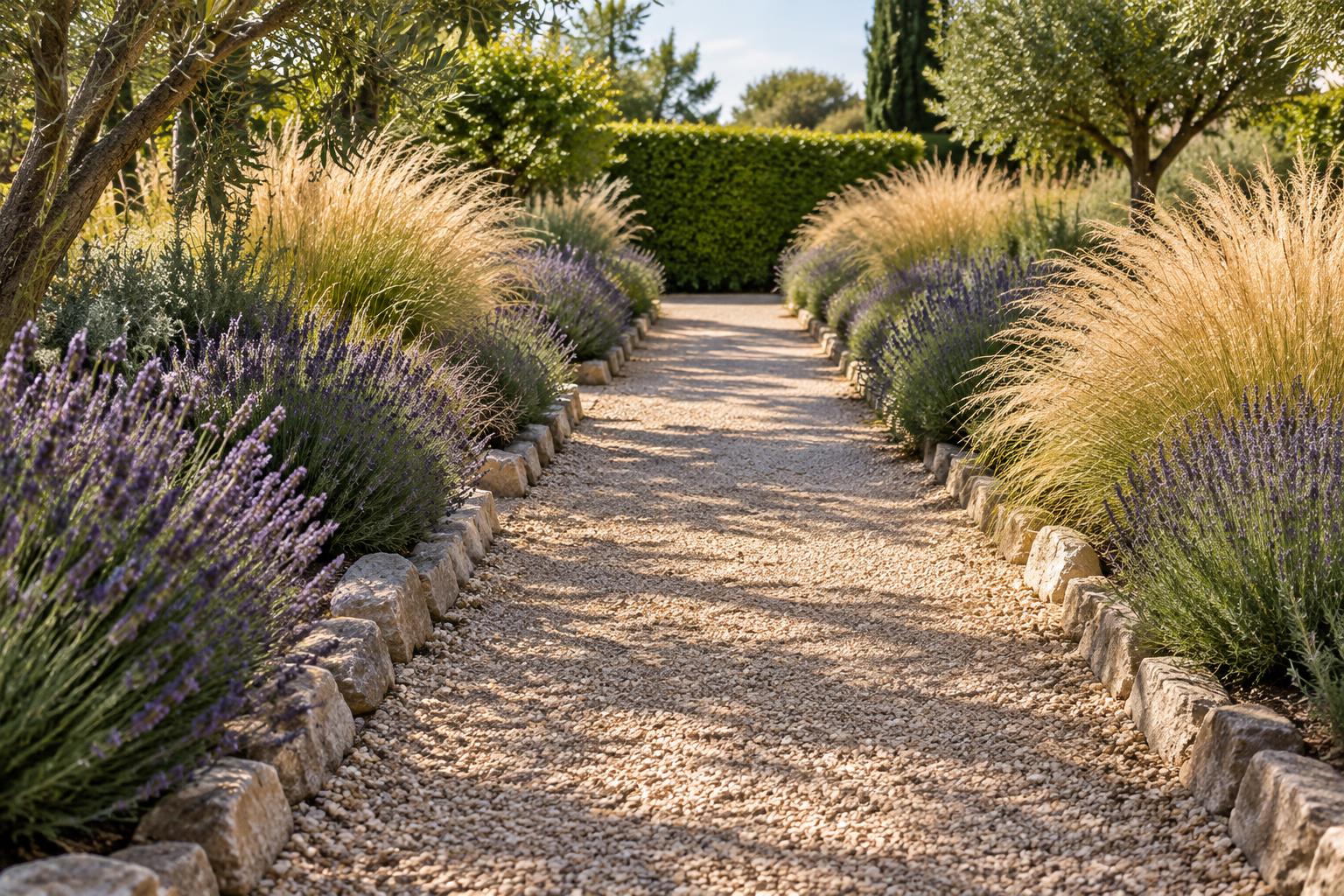 Amenagement allee jardin